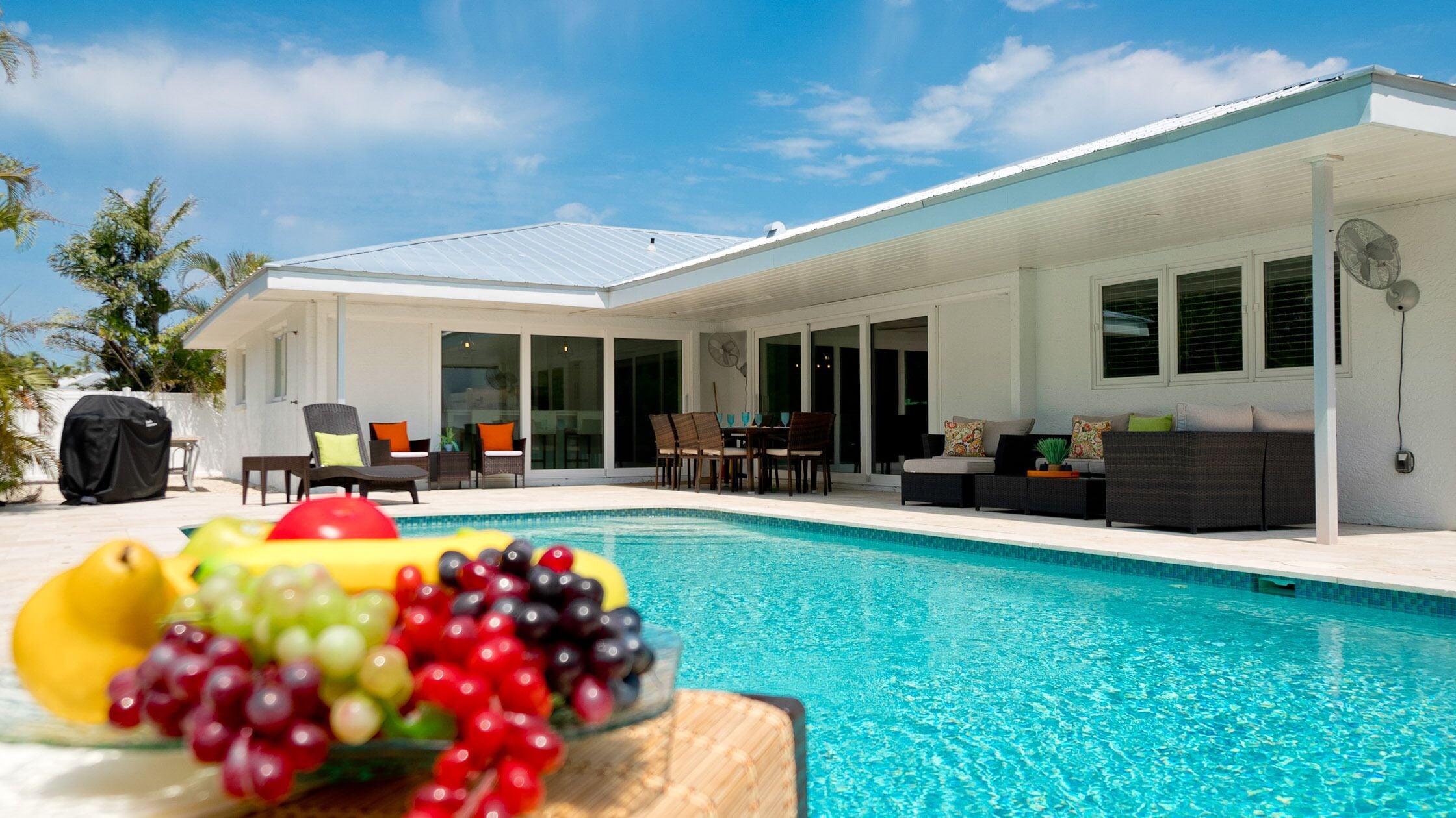 3 bedroom luxury home on Anna Maria Island, private heated pool, pet friendly