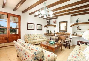 TV - Villa "Plomera" with Private Pool & Wi-Fi (POLLENSA)