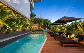 Beheizter Pool