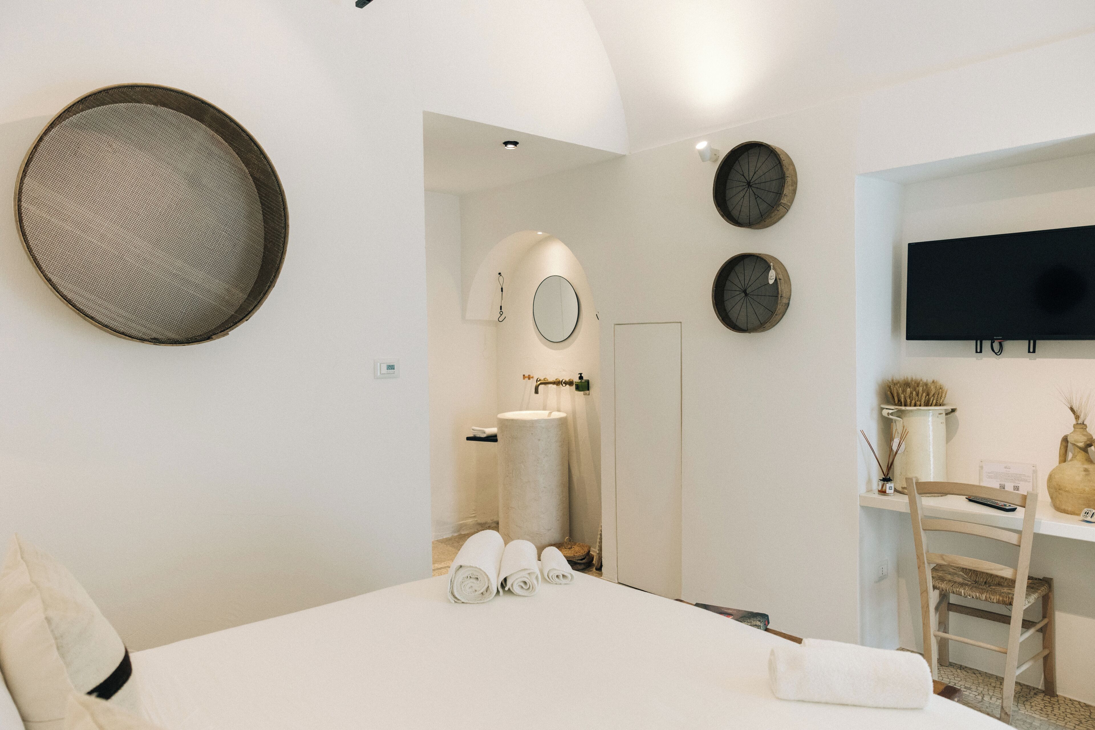 Chambre Double Standard | Draps italiens Frette, literie de qualité supérieure