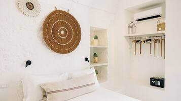 Deluxe-Dreibettzimmer | Italienische BettbezĂŒge von Frette, hochwertige Bettwaren