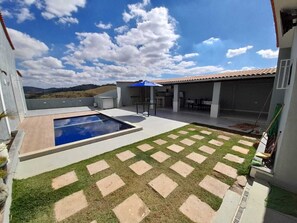 Outdoor pool - Casa encantadora (Tres Rios)