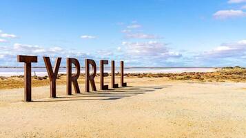 Accommodatie ligt op het strand