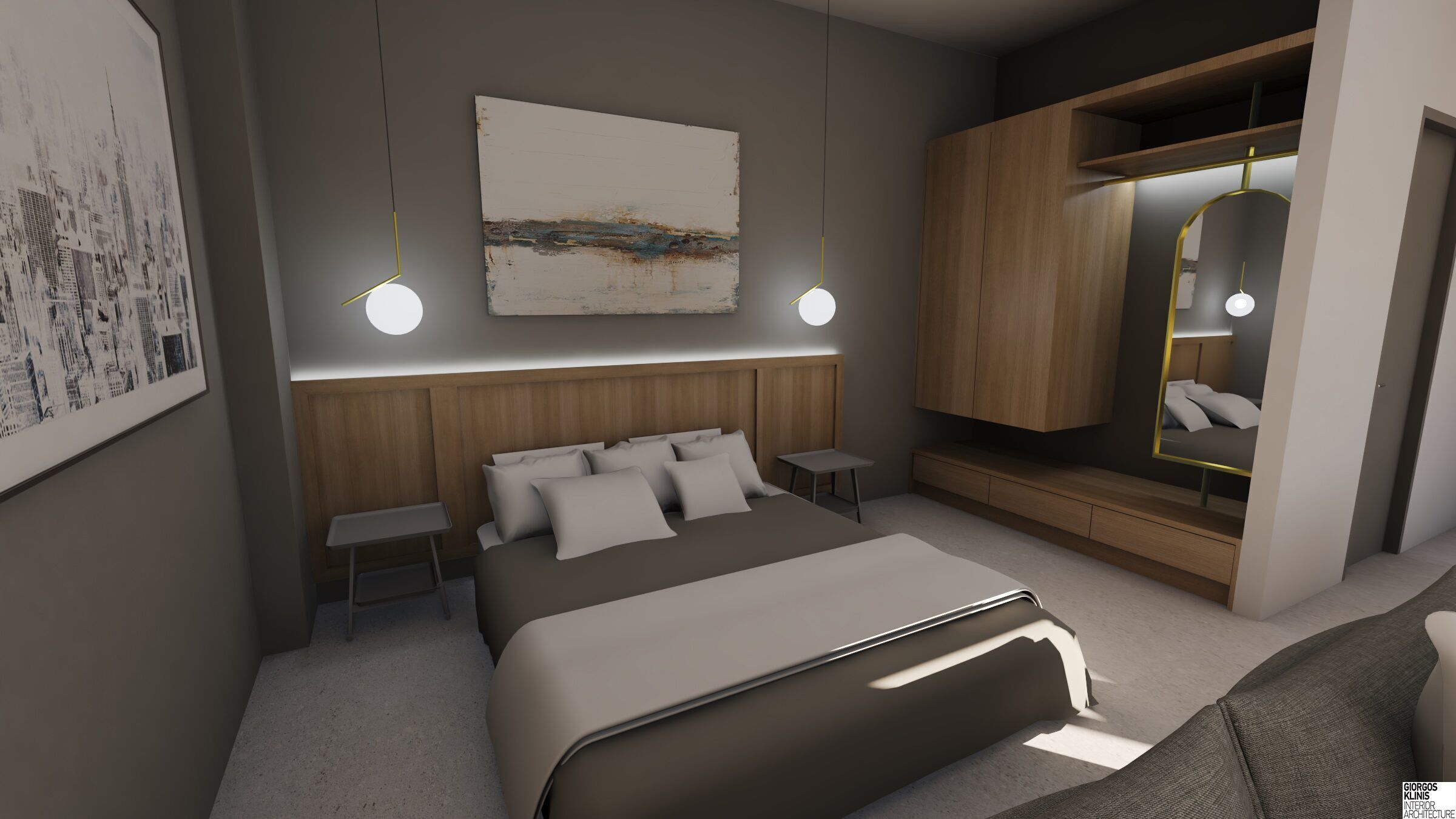 In-room safe, desk, laptop workspace, soundproofing