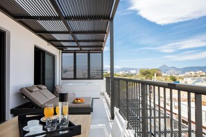 Premium Suite Sea View with Outdoor Jetted Tub | Terrasse/Patio