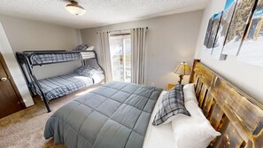 2 chambres, accès au Wi-Fi (inclus), literie fournie