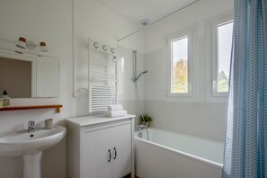 Hair dryer, towels - Les Roches Plates - Maison familiale avec vue mer (Fréhel)