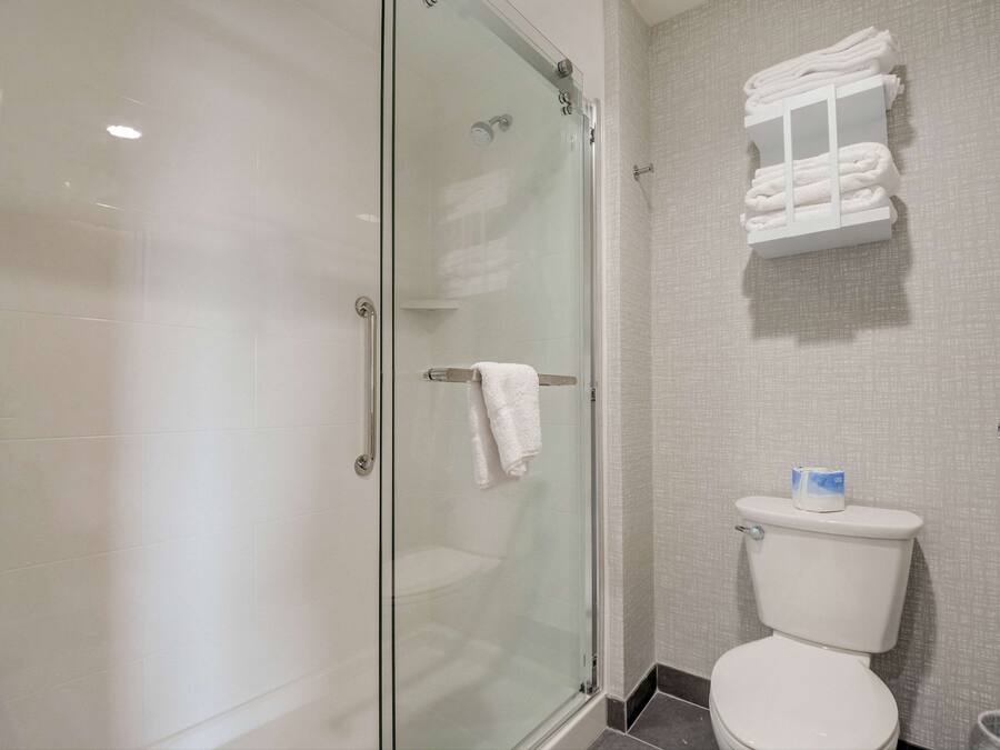 Dusj på badet