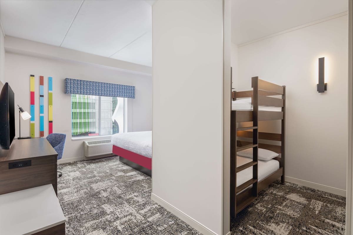 Room, Multiple Beds, Refrigerator & Microwave | Hypo-allergenic bedding, in-room safe, blackout drapes