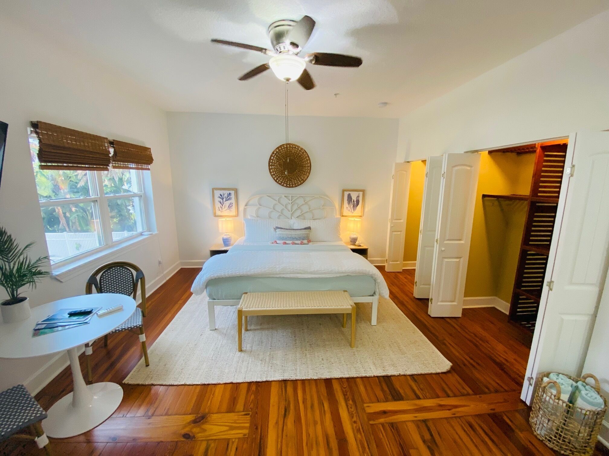 La Tortuga Suite 4 | Premium bedding, memory foam beds, blackout drapes, iron/ironing board