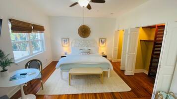 La Tortuga Suite 4 | Premium bedding, memory foam beds, blackout drapes, iron/ironing board