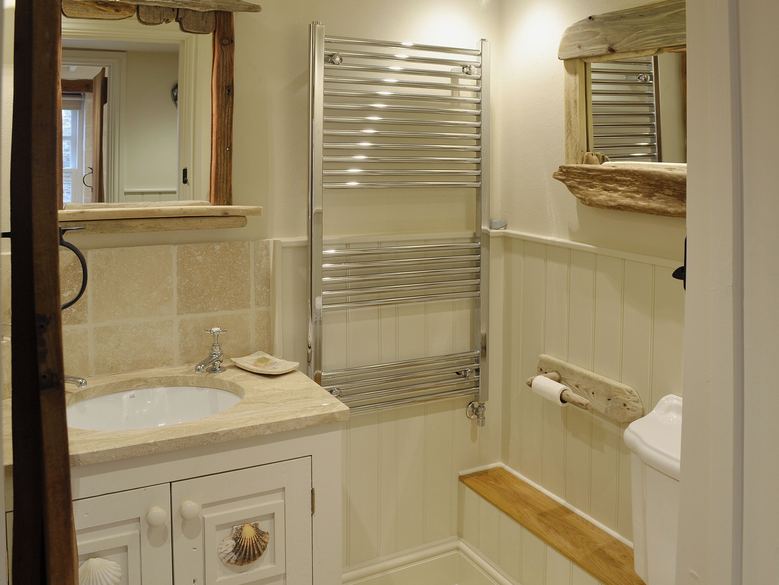 Bathroom | Driftwood Cottages - The Stables by the Sea, Porth. nr. Newquay