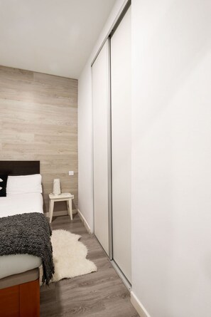 1 bedroom, iron/ironing board, travel crib, free WiFi