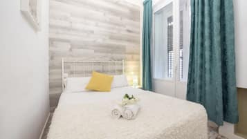 1 bedroom, iron/ironing board, travel crib, free WiFi