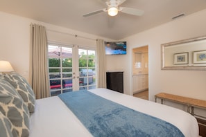 3 bedrooms, desk, iron/ironing board, free WiFi