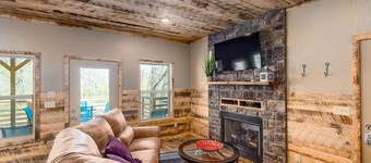 The Highwater Cabin! Right on the banks of the Little Buffalo River!