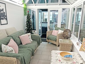 TV, fireplace - 2 bedroom accommodation in Millness, near Crooklands (Millness, near Crooklands)
