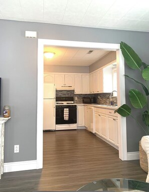 Fridge, microwave, oven, stovetop - Cozy House on Collage Street  (Quincy)