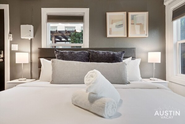 1 Schlafzimmer, Bügeleisen/Bügelbrett, kostenloses WLAN, Bettwäsche