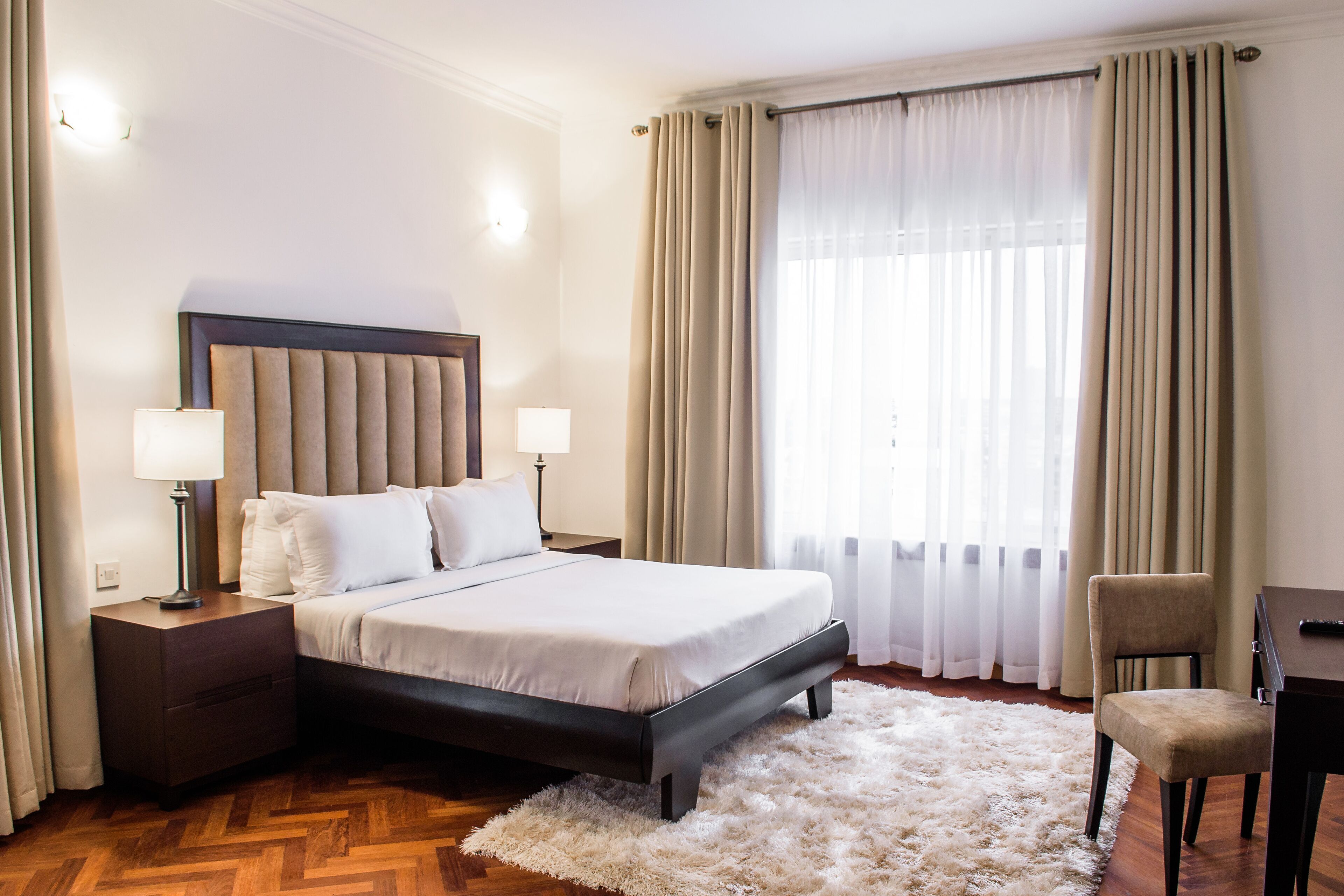 Ropa de cama hipoalergénica, wifi gratis y ropa de cama 