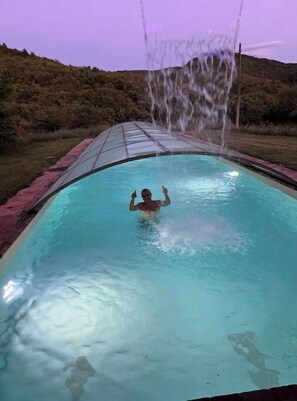 Outdoor pool - Villa Fonte Pergolla (Montegiove)