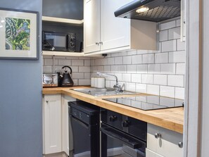 Dishwasher, high chair, cookware/dishes/utensils