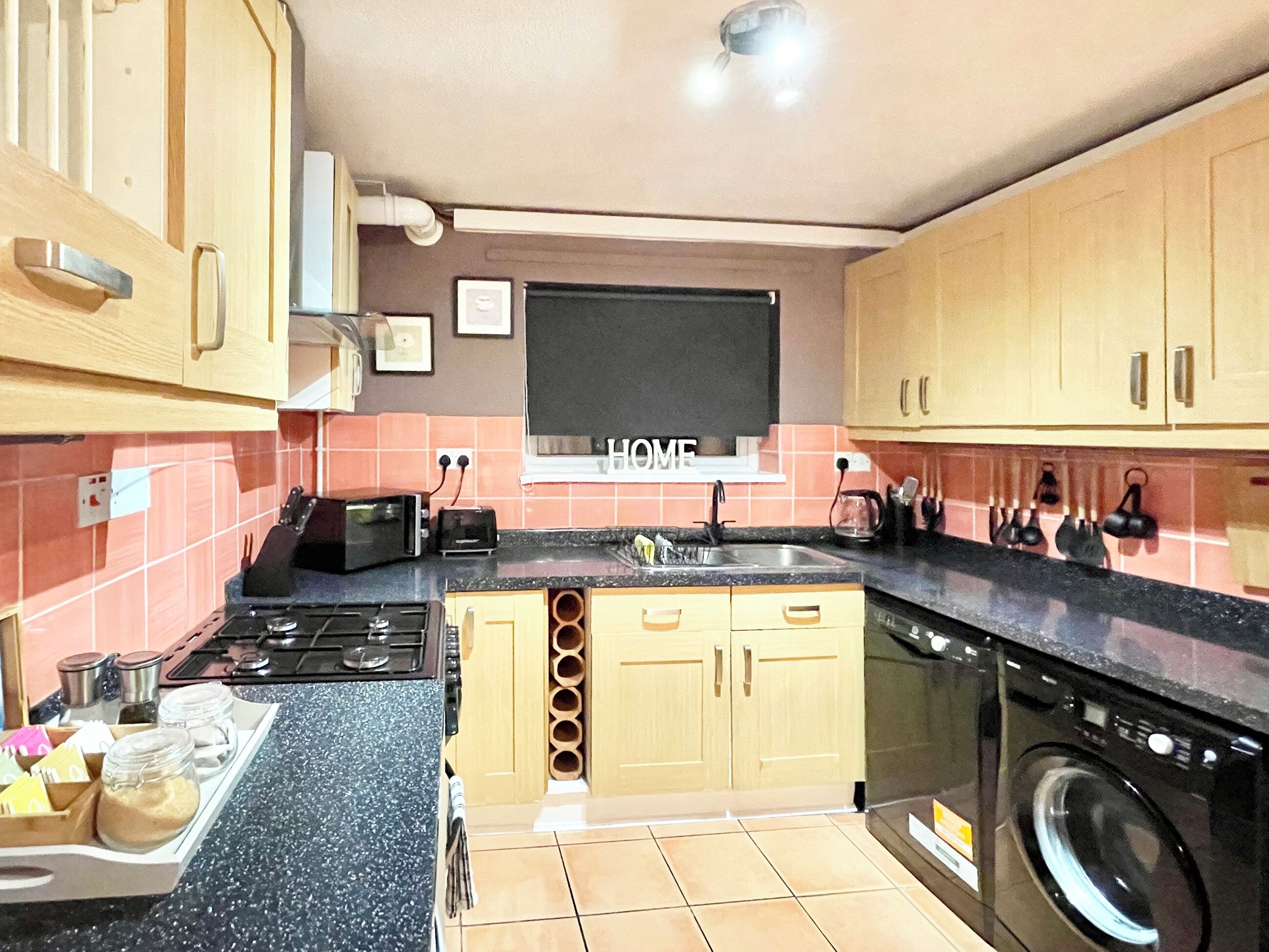 Dishwasher, high chair, freezer