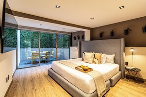 Apartamento Grand | Ropa de cama hipoalergénica, caja fuerte, decoración individual