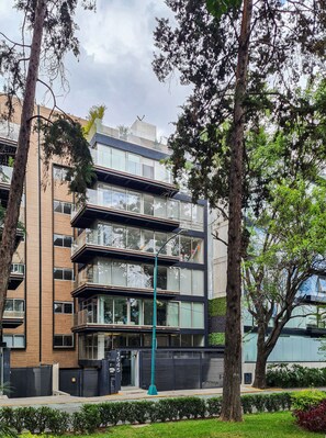 Fachada del alojamiento