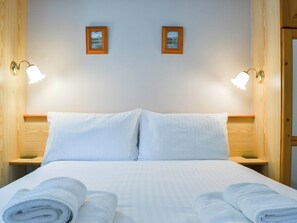 2 quartos, Wi-Fi de cortesia, roupa de cama