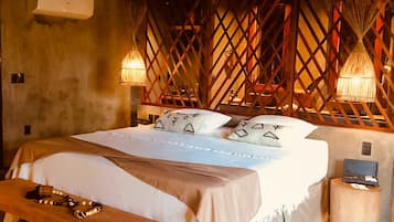 Bangalô exclusivo | 1 quarto, roupas de cama de algodão egípcio, roupas de cama premium