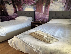 5 habitaciones, wifi gratis y ropa de cama 