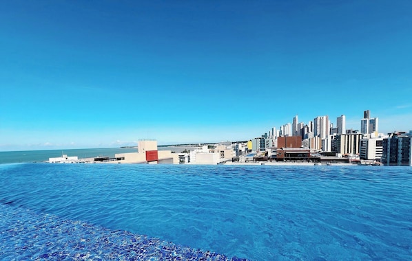 Outdoor pool - Miramar Qualitè Studio Praia (João Pessoa)