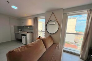 Living area - Miramar Qualitè Studio Praia (João Pessoa)
