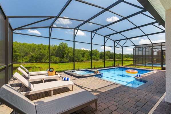 Pool - 8BR Family Villa | Pool, Game Room & Themed Rooms (Kissimmee)