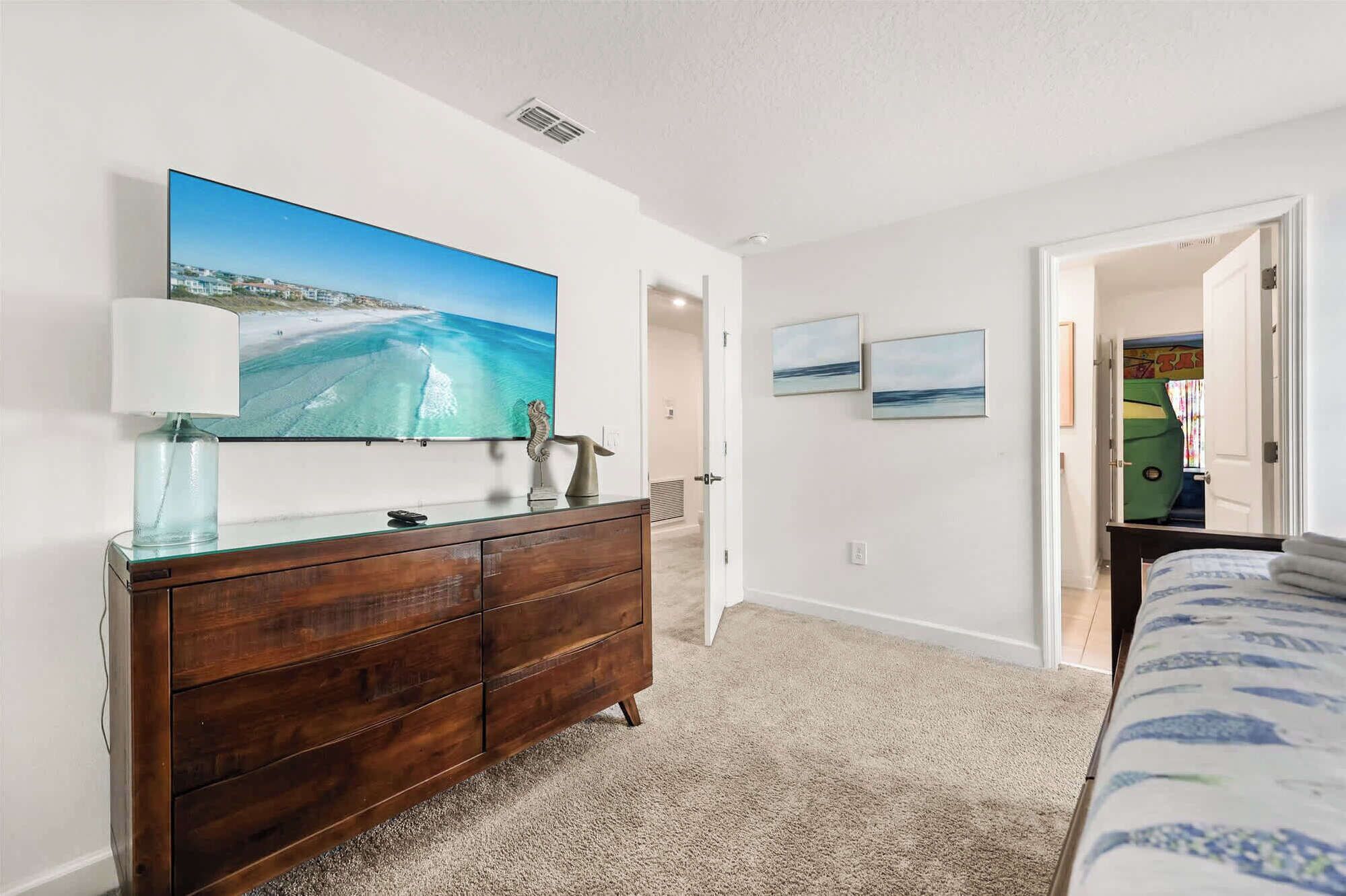 8 bedrooms, iron/ironing board, travel crib, WiFi