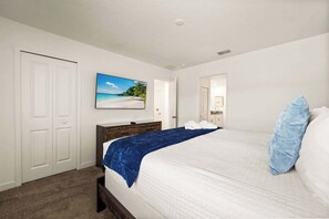 8 bedrooms, iron/ironing board, travel crib, WiFi