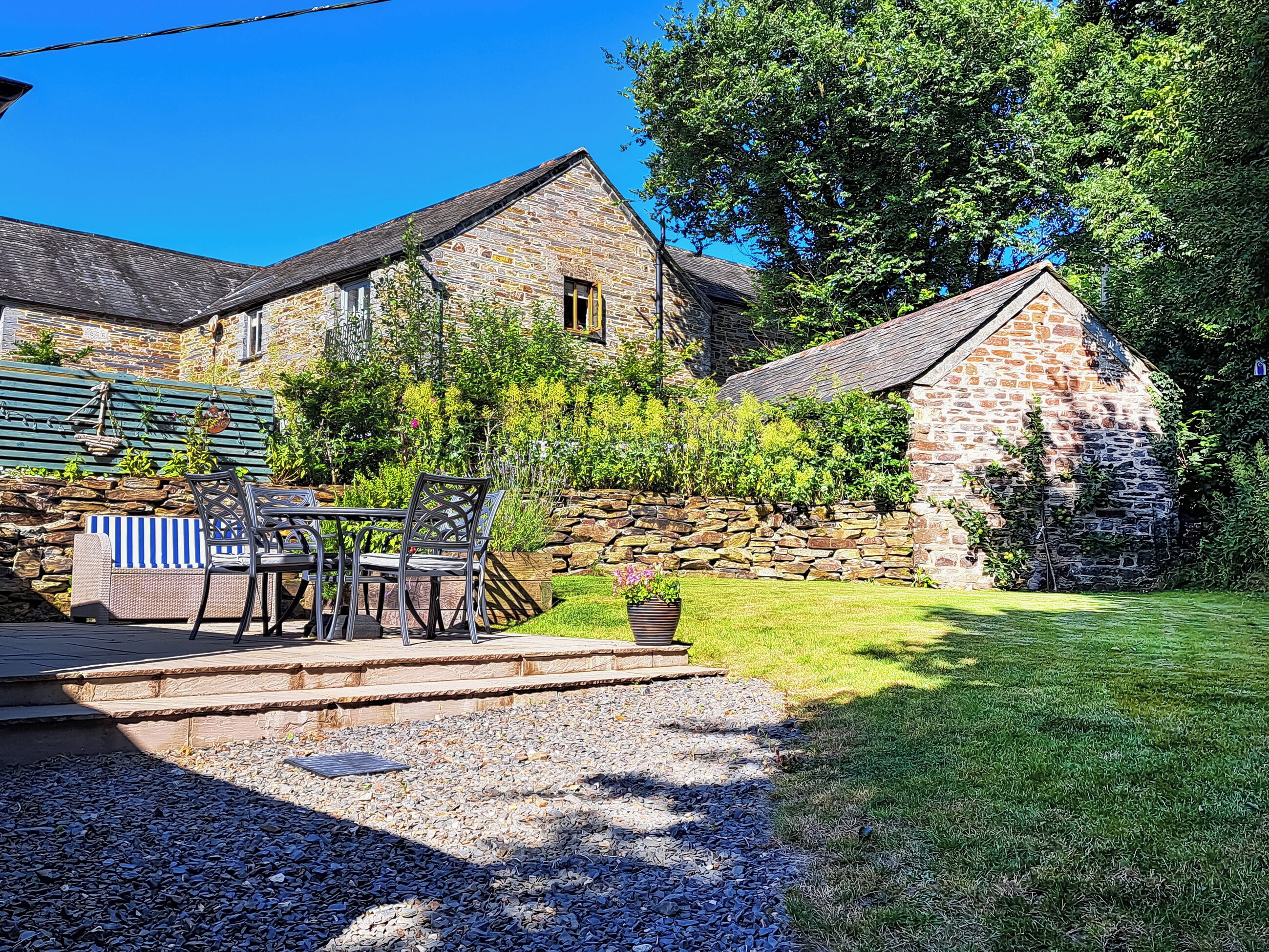 Back garden | Appleloft, Pencuke, near Bude