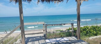 Melbourne Beach Florida Ocean front 2 houses plus an apt. sleeps 18