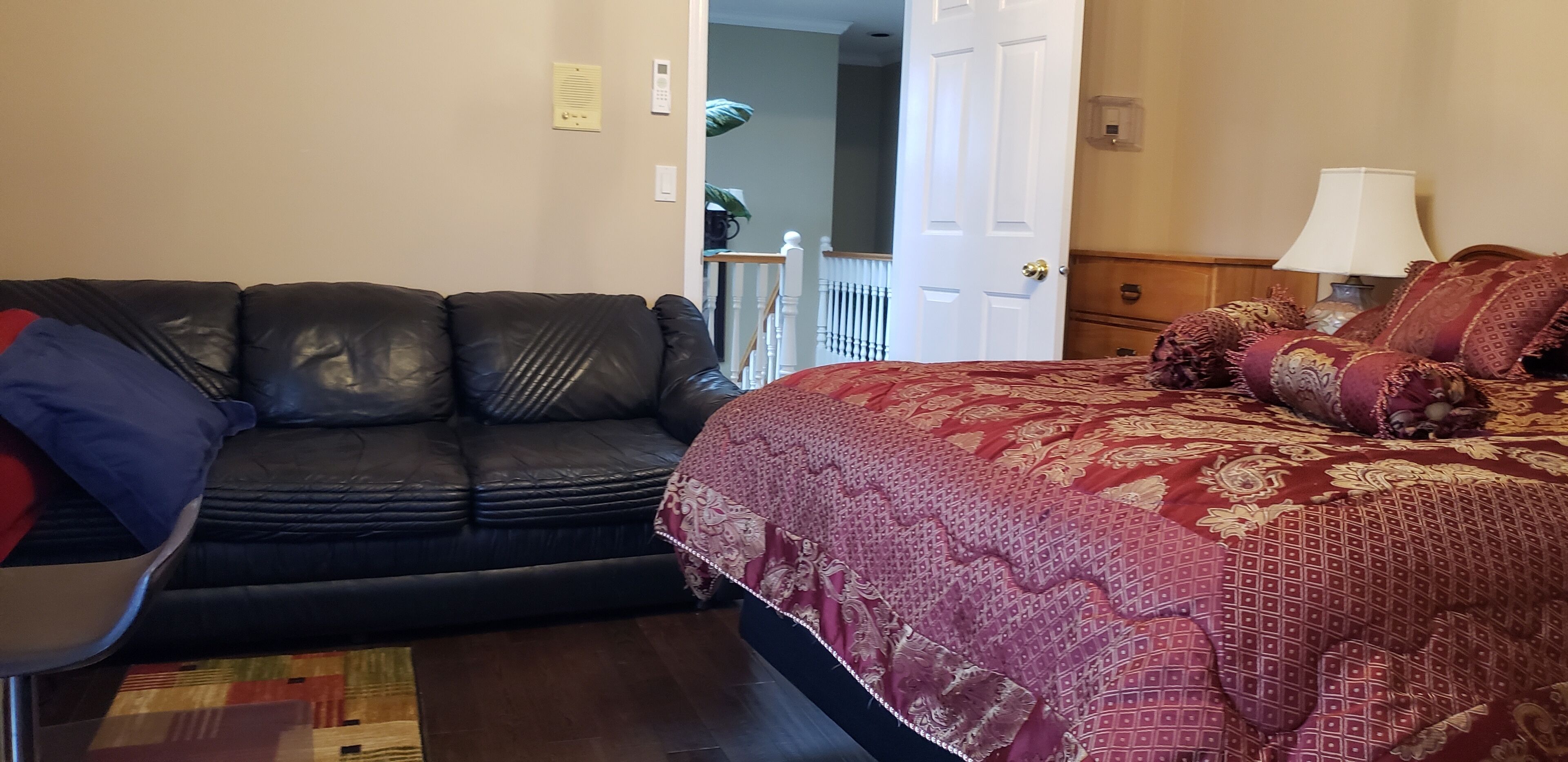 1 slaapkamer, een bureau, gratis wifi, beddengoed