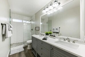 Shower - Cozy Folsom Home with Firepit & Pool (Folsom)