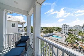 Ferienhaus, 4 Schlafzimmer | Balkon