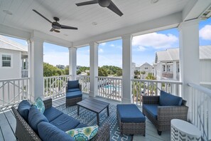 House, 4 Bedrooms | Terrace/patio - Someday Came 4 Bedroom Home by RedAwning (Panama City Beach)