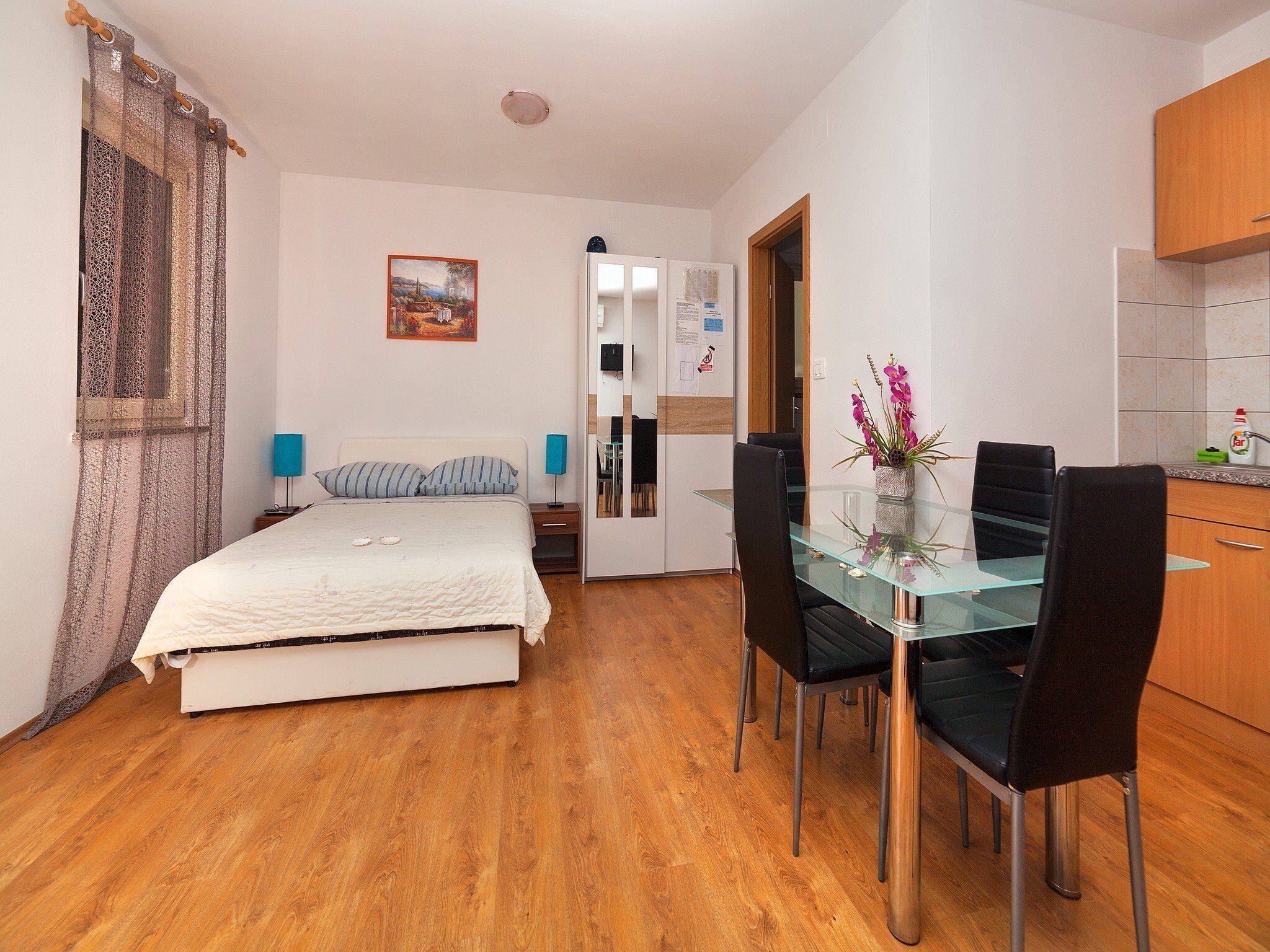 Studio (Apartments Barbara - Studio Apartment) | Wohnzimmer | Fernseher