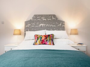 2 chambres, draps en coton égyptien, matelas mémoire de forme