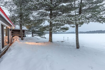 Brandy Lk Cabin w Water Toys! In Town & On Snowmobile Trails
