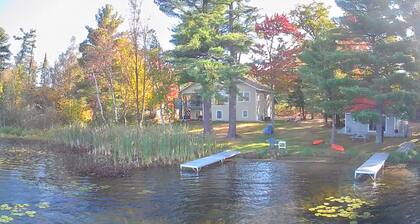 New Lake Home w Water Toys & Game Rm! In Town & On Snowmobile Trails