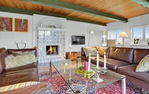 Fernseher, Kamin