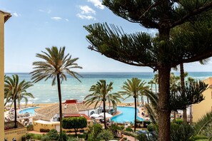 Pool - CS201 Lovely apartment with sea views, Doña Lola Claudia, Calahonda (Mijas Costa)
