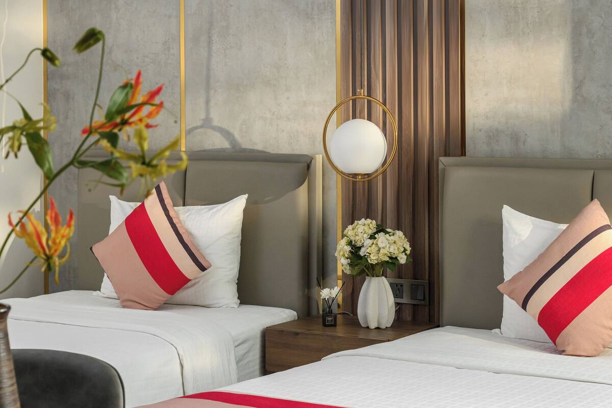 Chambre Supérieure avec lits jumeaux, 1 chambre | Minibar, coffres-forts dans les chambres, bureau, Wi-Fi gratuit